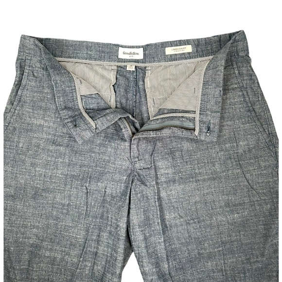 Men’s Goodfellow & Co Blue 10.5” Inseam Linden Shorts - Size 36 - Picture 3 of 6